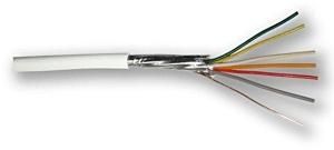 Kabel 16x0,22T 16x0,22mm, medené lanko, tienenie AL fóliou,100m
